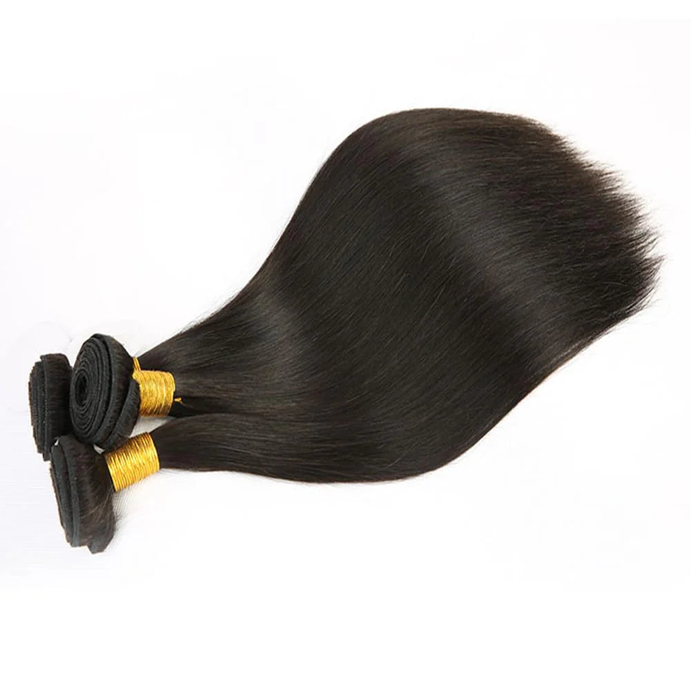 Straight Hair Bundles 10A Grade 100% Human Virgin Hair unprocessed