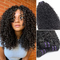 Upgraded Brazilian Hair Afro Kinky Curly 100% Virgin Human Hair Bundles