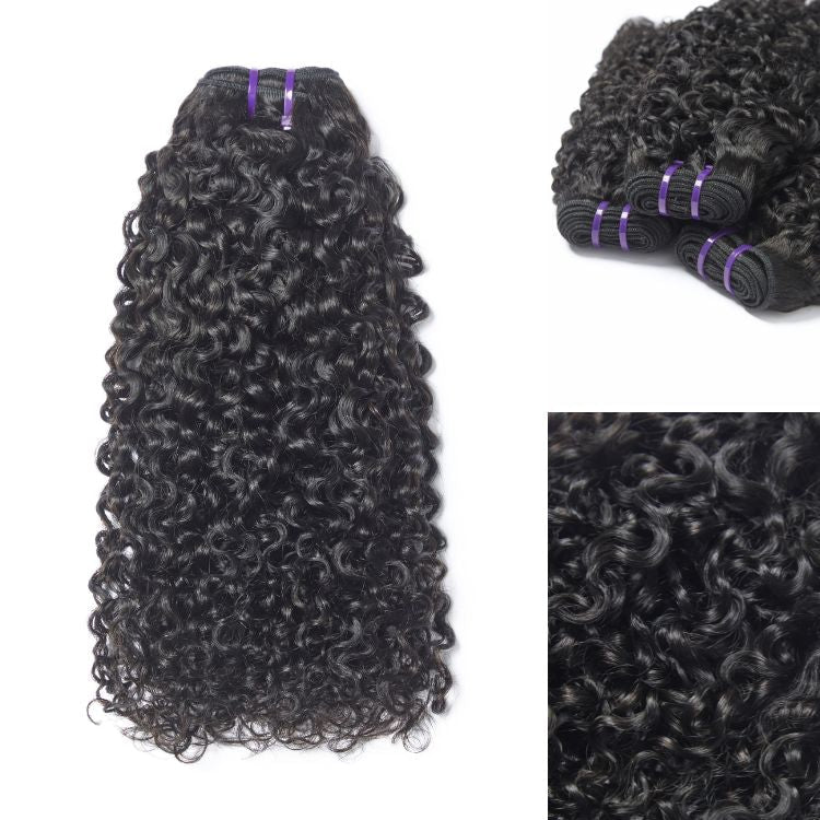 Upgraded Brazilian Hair Afro Kinky Curly 100% Virgin Human Hair Bundles