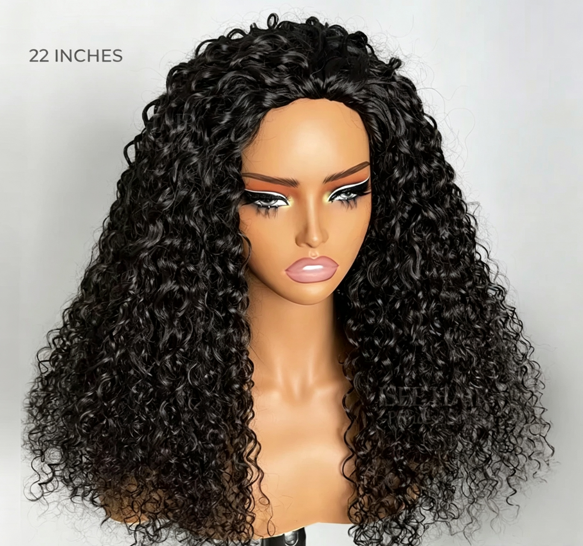 Water Wave Half Wig Invisible Hairline Beginner Friendly