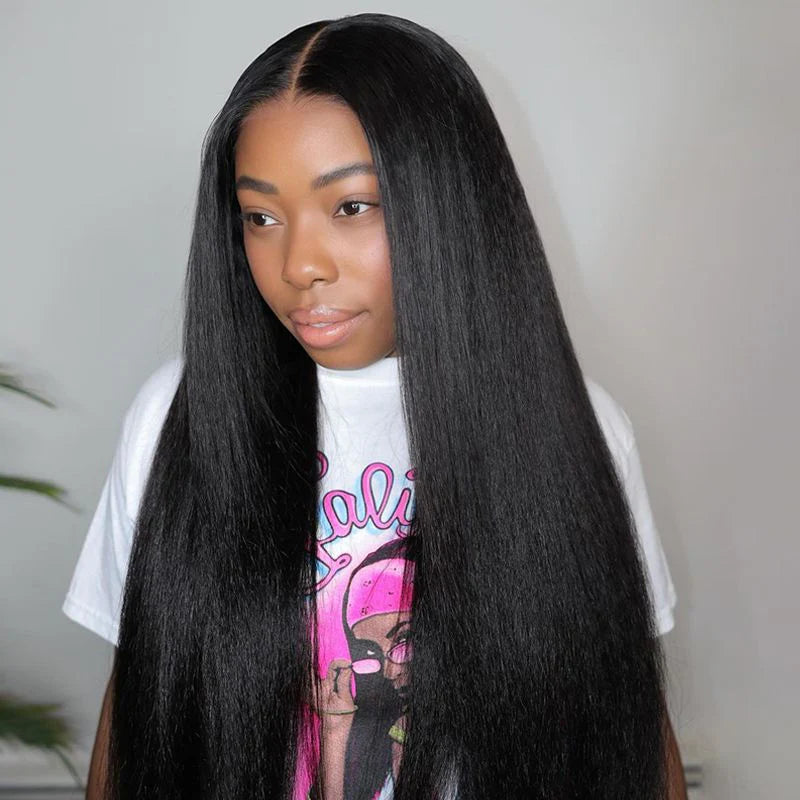 Kinky Straight/Yaki Straight Bundles 100% Human Virgin Hair unprocessed