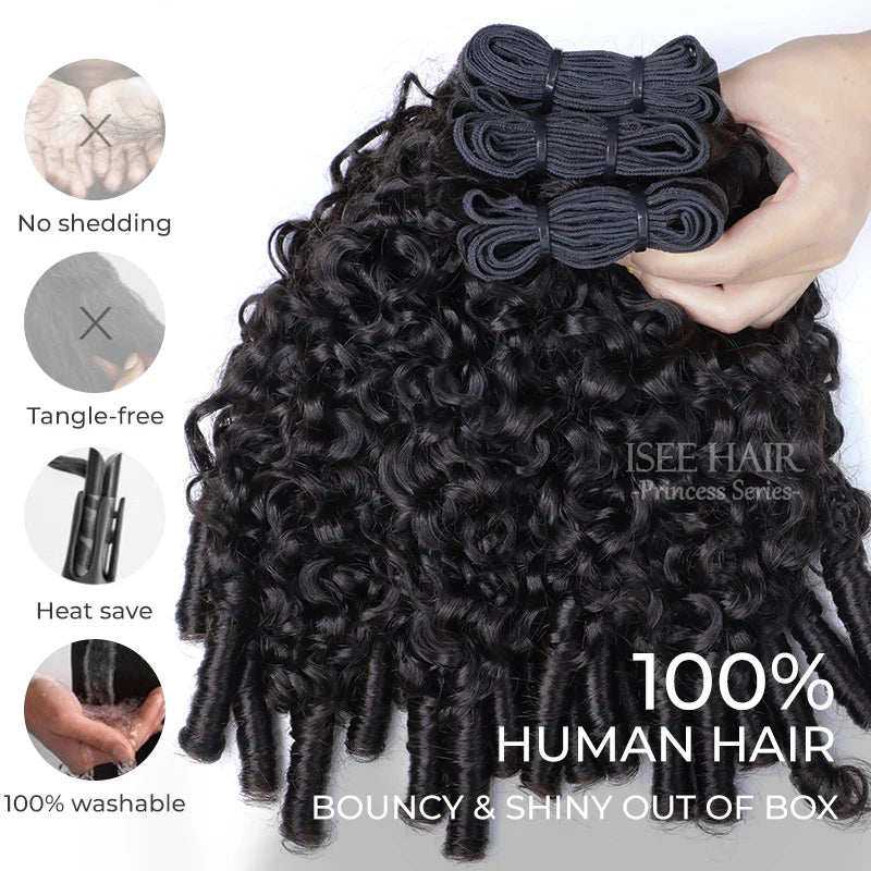 Burmese Curly Human Hair Bundles Deal