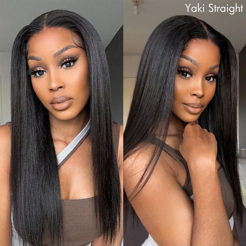 Kinky Straight/Yaki Straight Bundles 100% Human Virgin Hair unprocessed