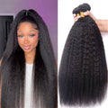 Kinky Straight/Yaki Straight Bundles 100% Human Virgin Hair unprocessed