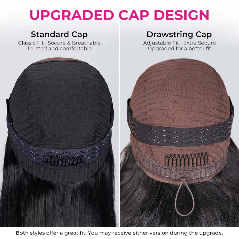 Water Wave Wear Go Glueless Lace Closure Bob Wigs Pre Plucked HD Lace Wig with Natural Hairline