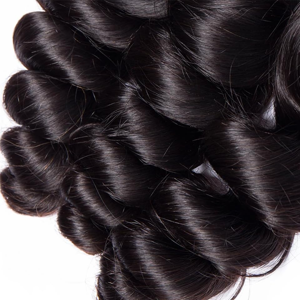 Loose Wave Hair Bundles 10A Grade 100% Human Virgin Hair unprocessed