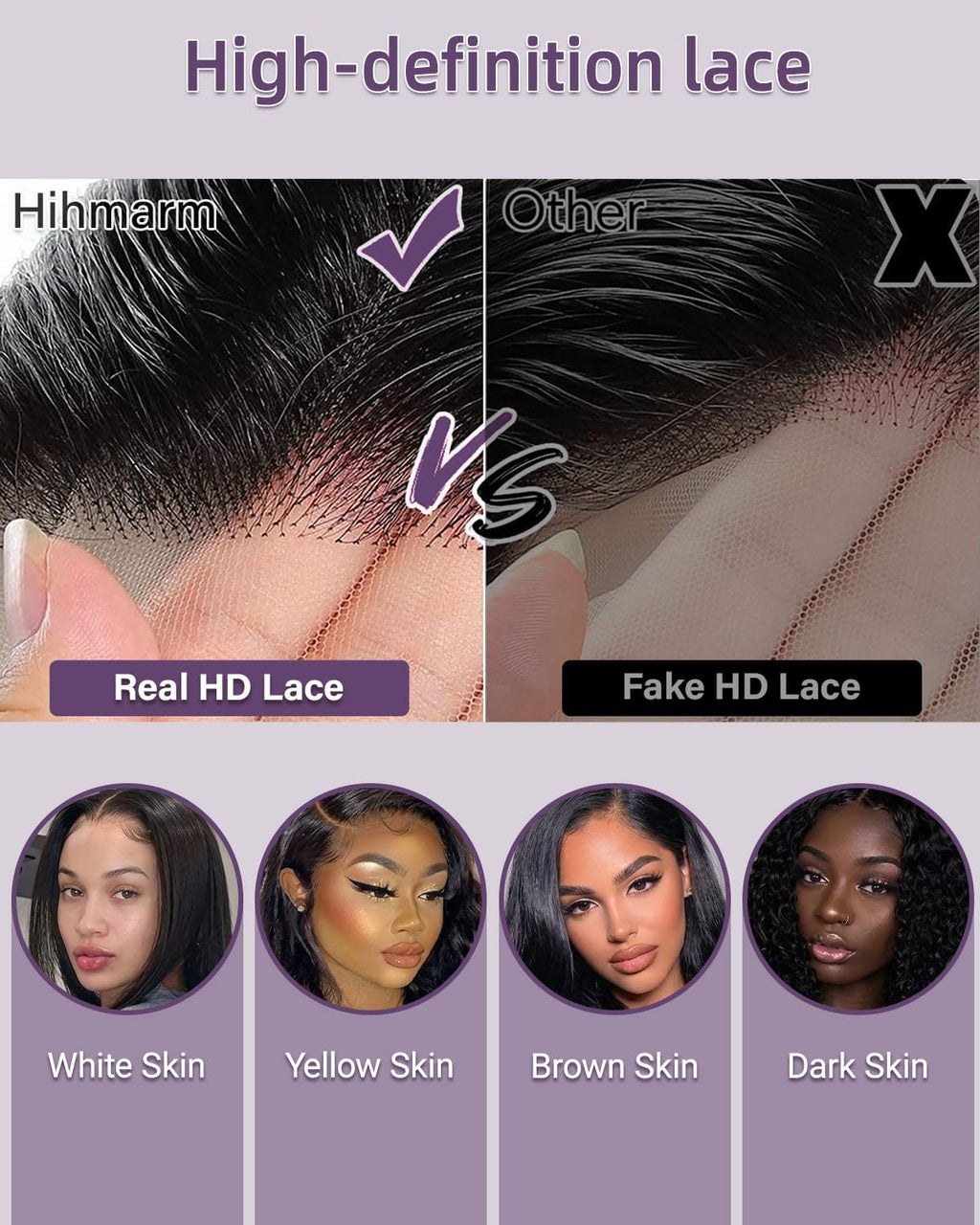 13x4 Bob Wig Lace Front Wigs Pre Plucked with Baby Hair 180% Density Short Bob Wigs