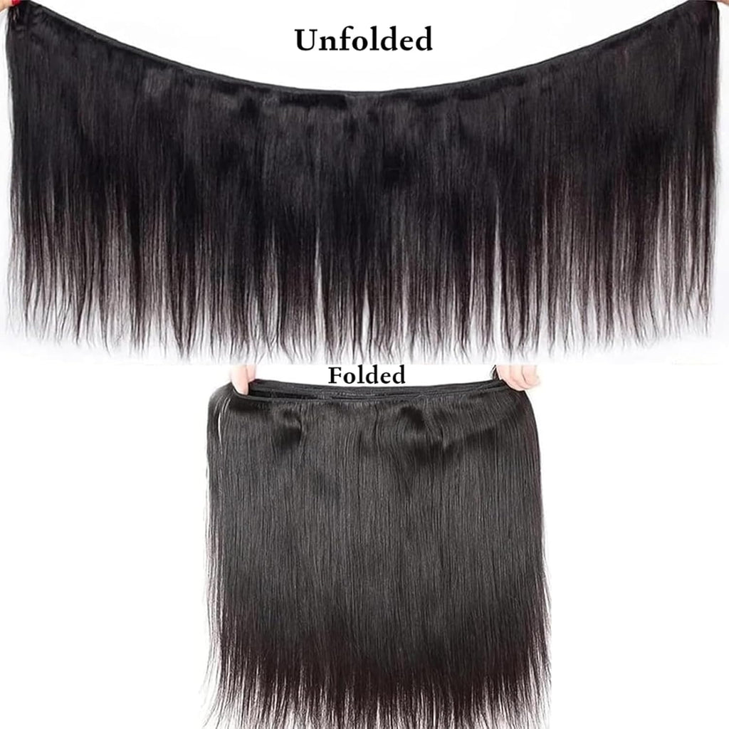 Straight Hair Bundles 10A Grade 100% Human Virgin Hair unprocessed