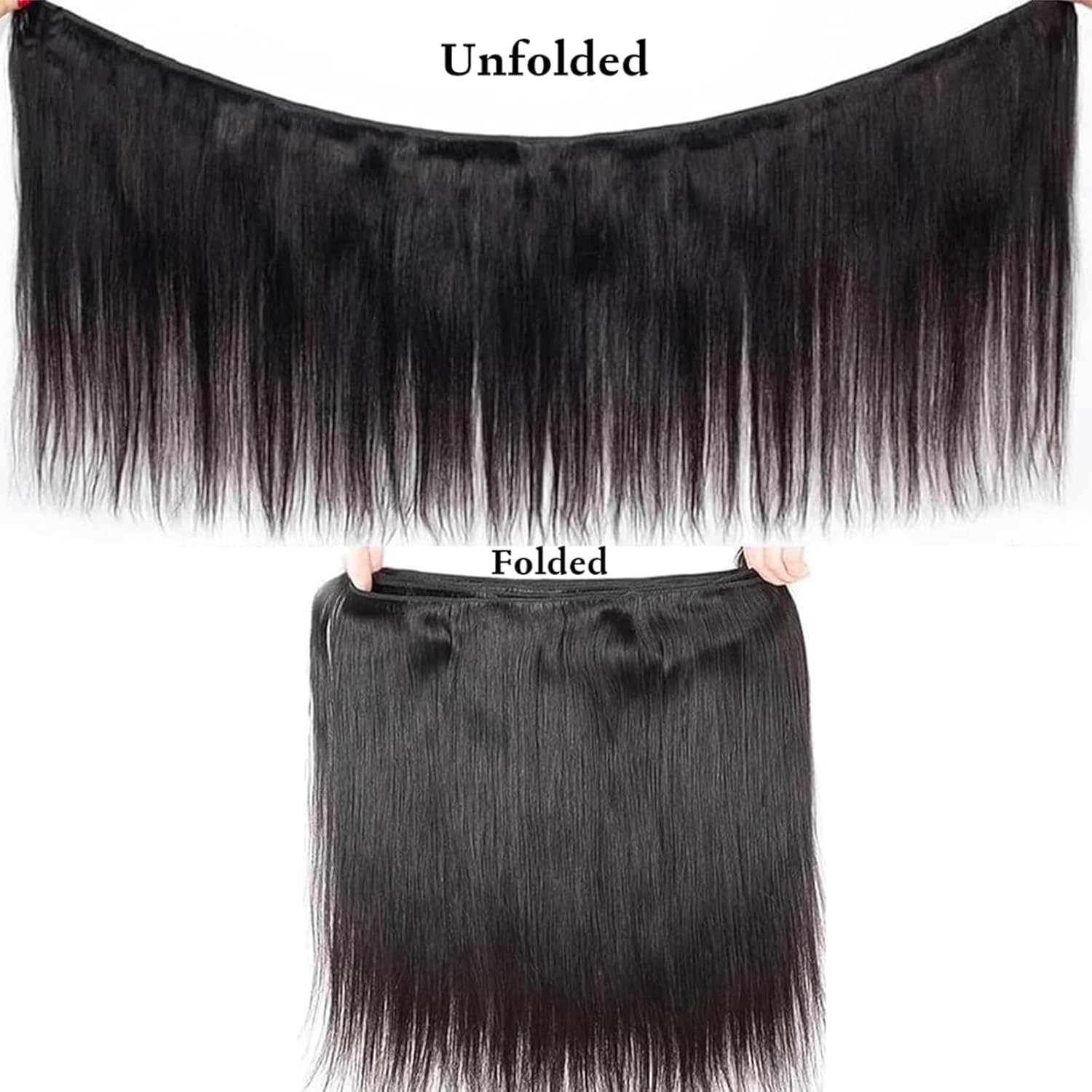 Straight Hair Bundles 10A Grade 100% Human Virgin Hair unprocessed