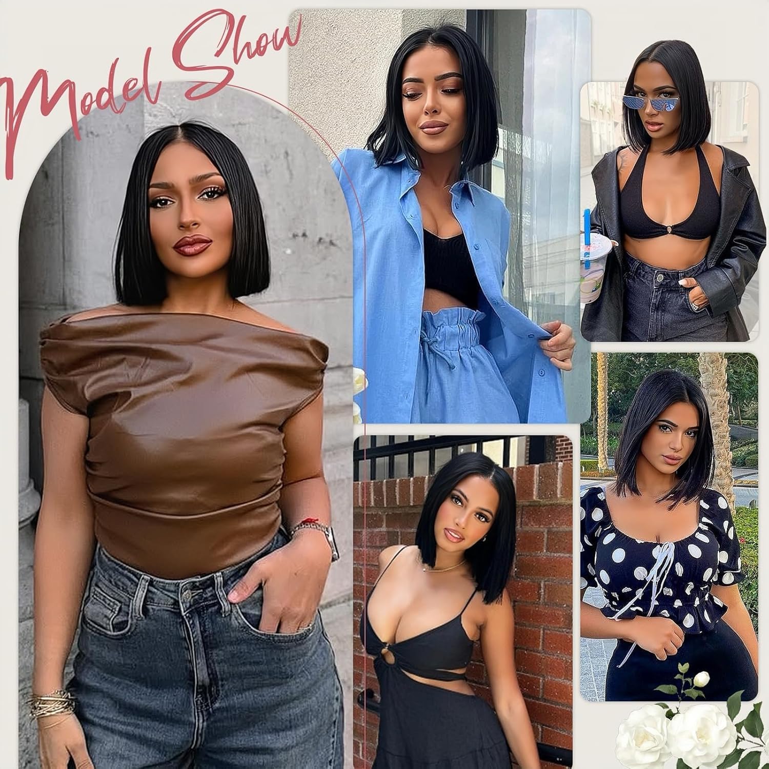Wear and Go Glueless Bob Wig Human Hair Pre Plucked Pre Cut 4x4 HD Transparent Lace Front Wigs
